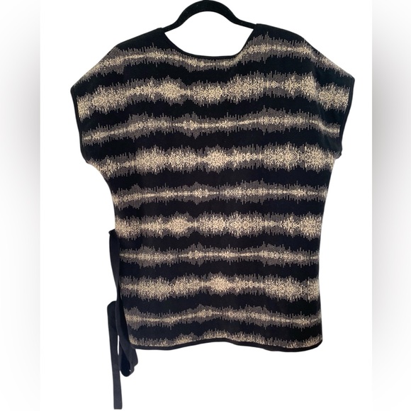 Pendleton Open Front Women’s Short Sleeve Belted Cardigan Size L / XL - Picture 2 of 15